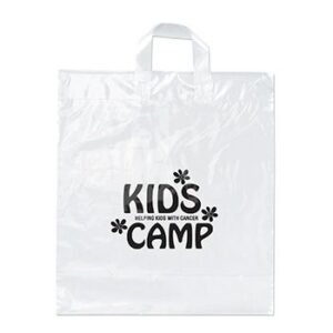 Imprinted Soft Loop handle Bags