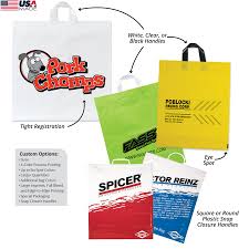 Custom Soft Loop Handle Bags